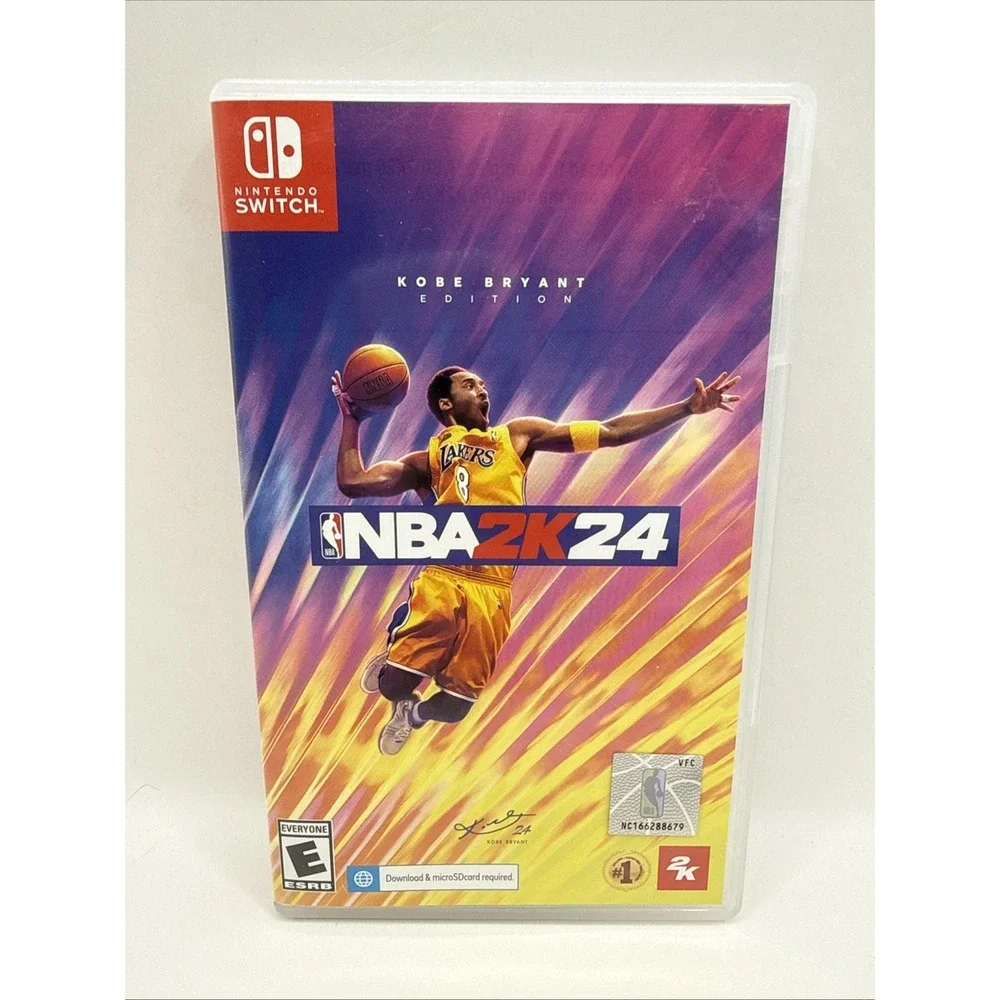 NBA 2K24 Kobe Bryant Edition Nintendo Switch Game w/Case‎